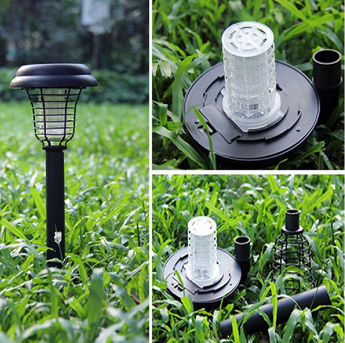 S14 Solární lampa hubič hmyzu