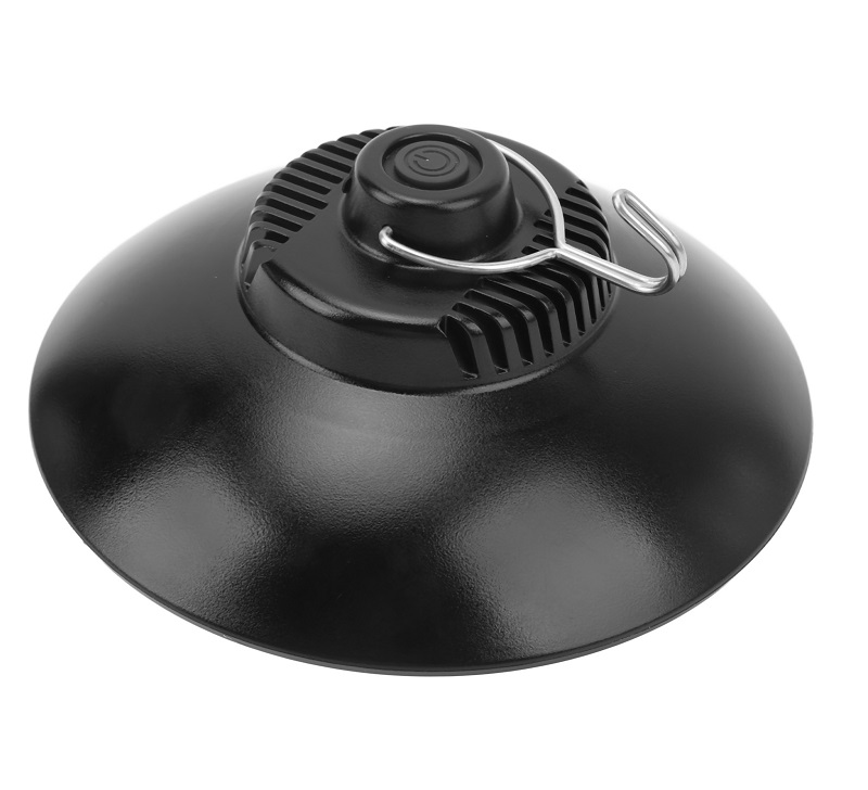 Pronett 1364 Závěsná LED lampa na zahradu 1200mAh, IP44, černá