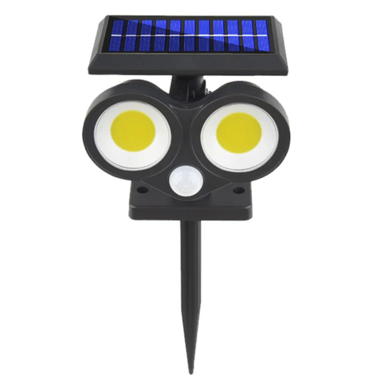 Solar SN/2 Solární nástěnné světlo s čidlem pohybu 2x LED dioda