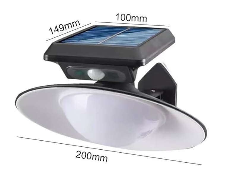Solar SN/30 Solární nástěnné světlo čidlo pohybu