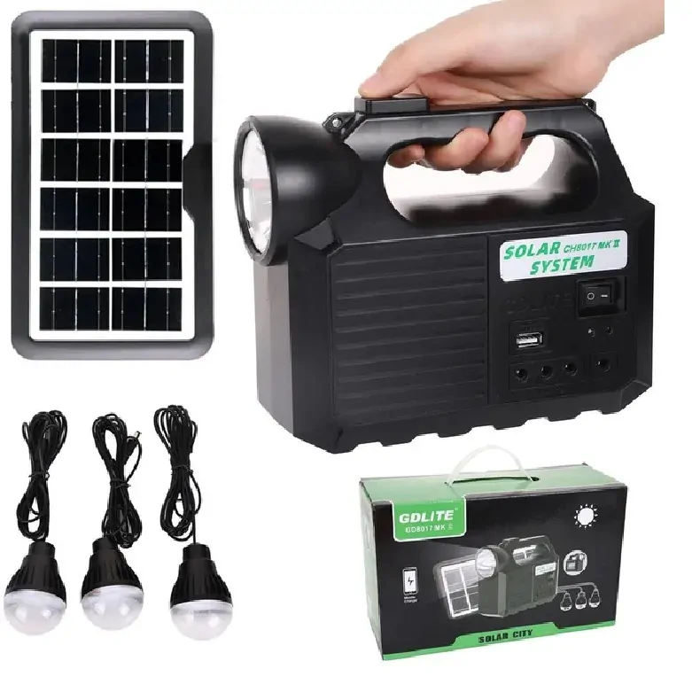 GD80SP Solární světlo USB LED