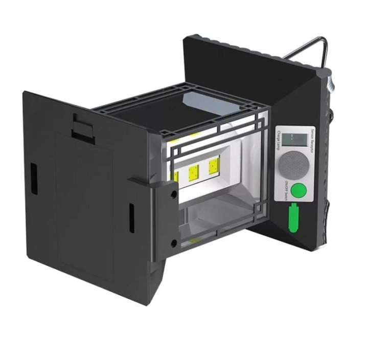 Solar SS186 Solární osvětlení LED COB s USB