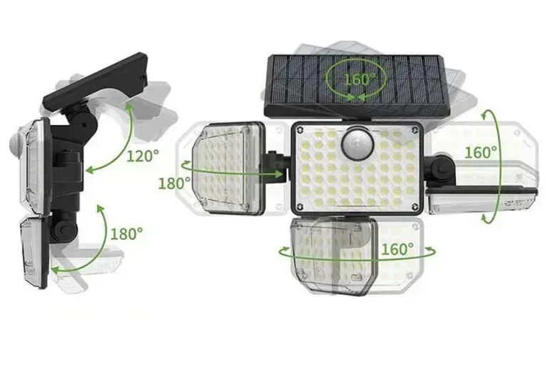 Solar S/181 Solární zahradní lampa 181x LED čistá bílá