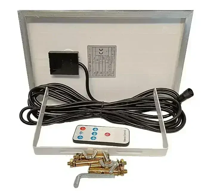 Solar-188 Solární světelný systém 100W, dálkový ovladač