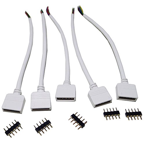 Konektor k LED pásku vidlice RGBW, RGBWW 100cm