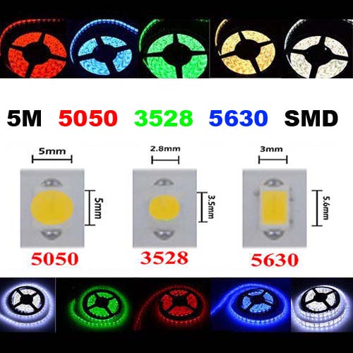 Lighting Led pásek 5metrů, 5050, 60ks/m, 12W/m, IP20, RGBW čistá bílá