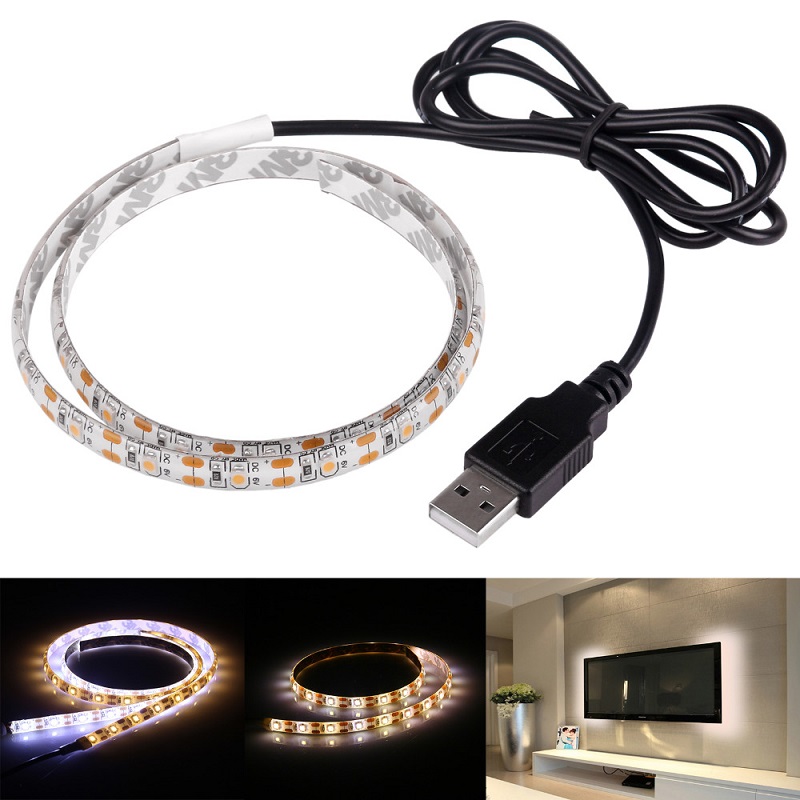 Lighting USB1201 LED pásek DC5V USB 2 m/120diod 10W IP20 čistá bílá