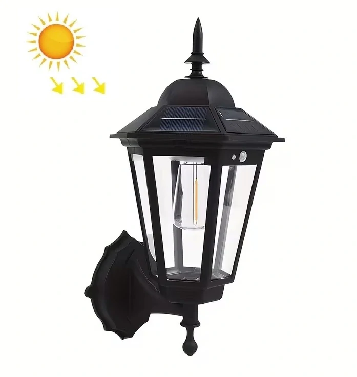 Solar COB11 Solární zahradní lampa teplá bílá