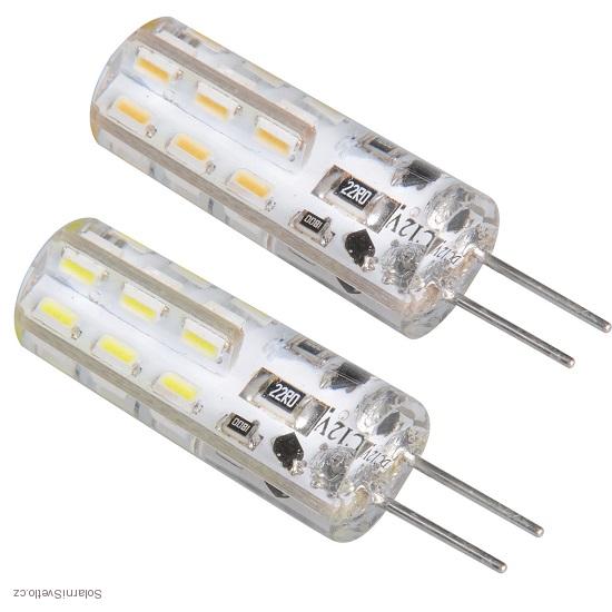 LED žárovka G4 1,5W 12V teplá bílá