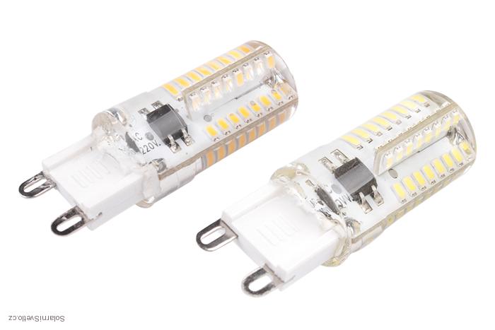 SMD Lighting LED žárovka G9 3,5W 64x SMD teplá bílá