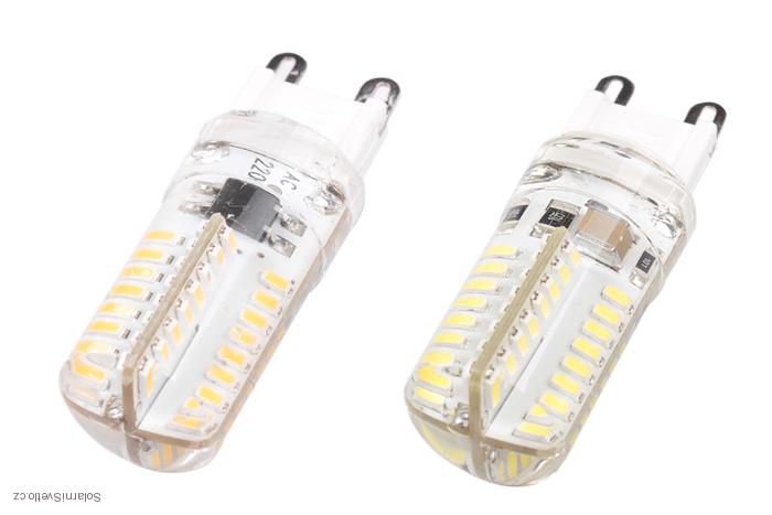 SMD Lighting LED žárovka G9 3,5W 64x SMD teplá bílá