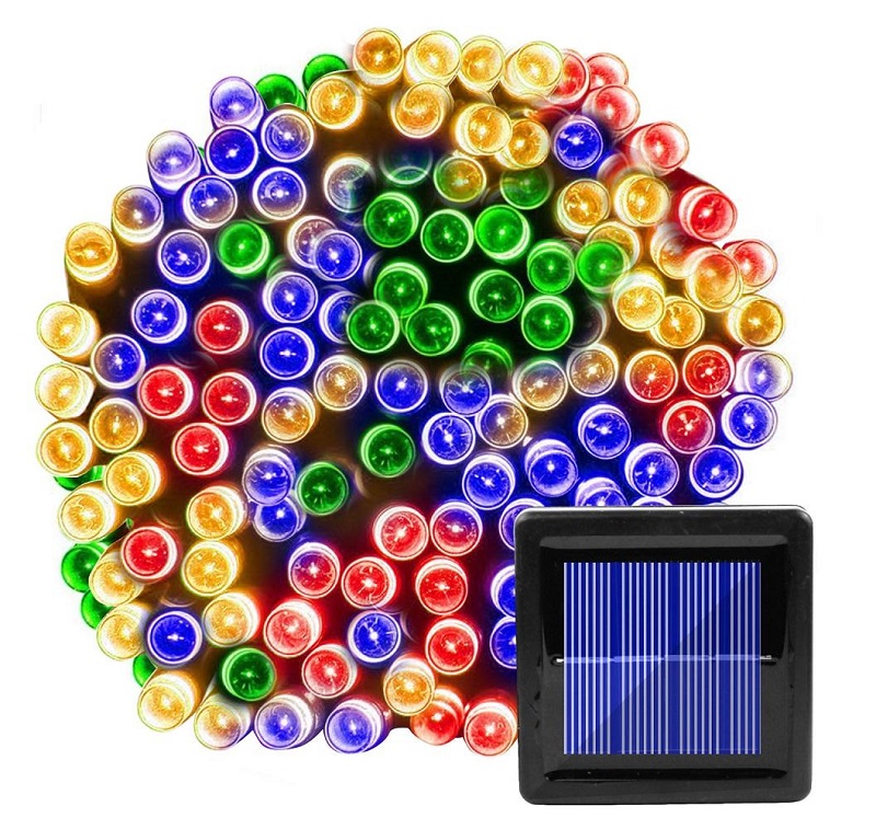 Solar 220/22 Solární vánoční řetěz - RGB, 200LED/22Metrů