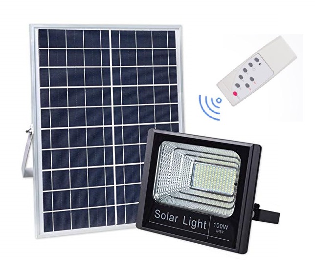 Solar-179 Solární světelný systém 100W, dálkový ovladač
