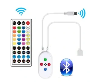 BL/40 Bluetooth music IR ovladač pro RGB led pásky DC 5-24V