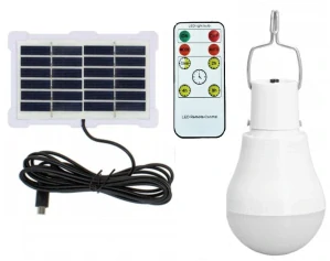 Solar 27/5VDO - Žárovka solární panel USB