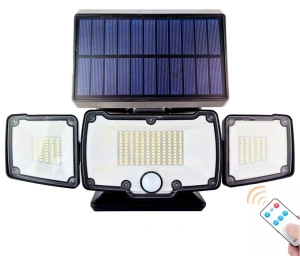 SOLAR S218 Solární nástěnné světlo PIR čidlo