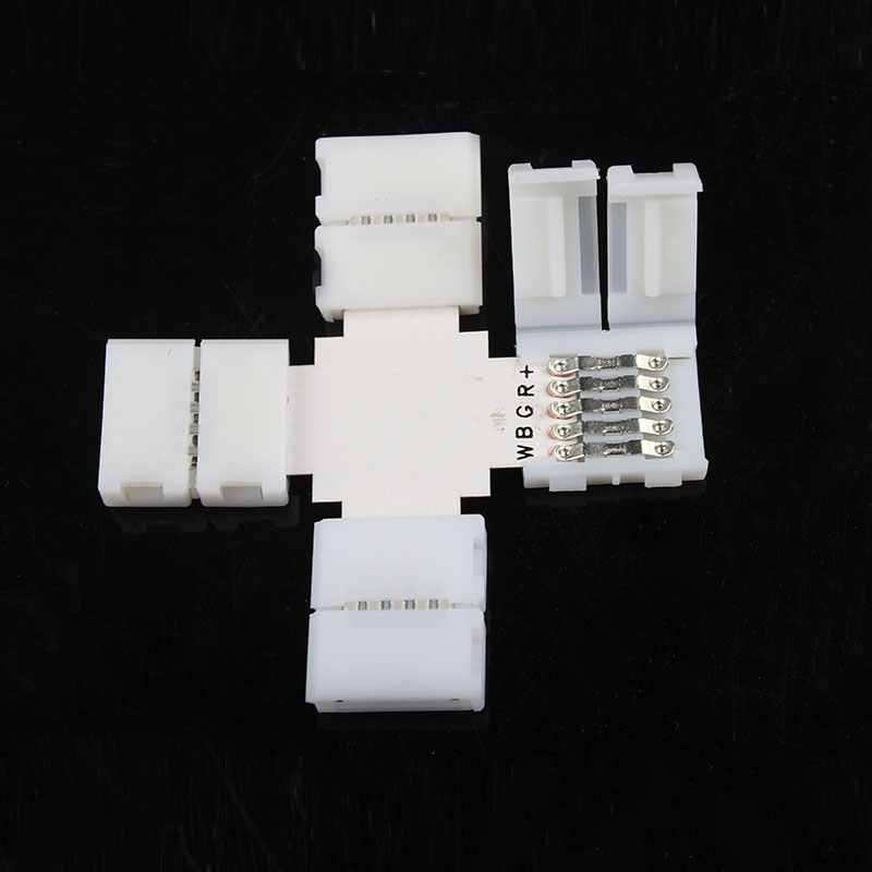 Spojka LED pásku X, RGBW - 10 mm