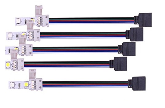 Konektor k LED pásku RGBW nepájivý 5x pin