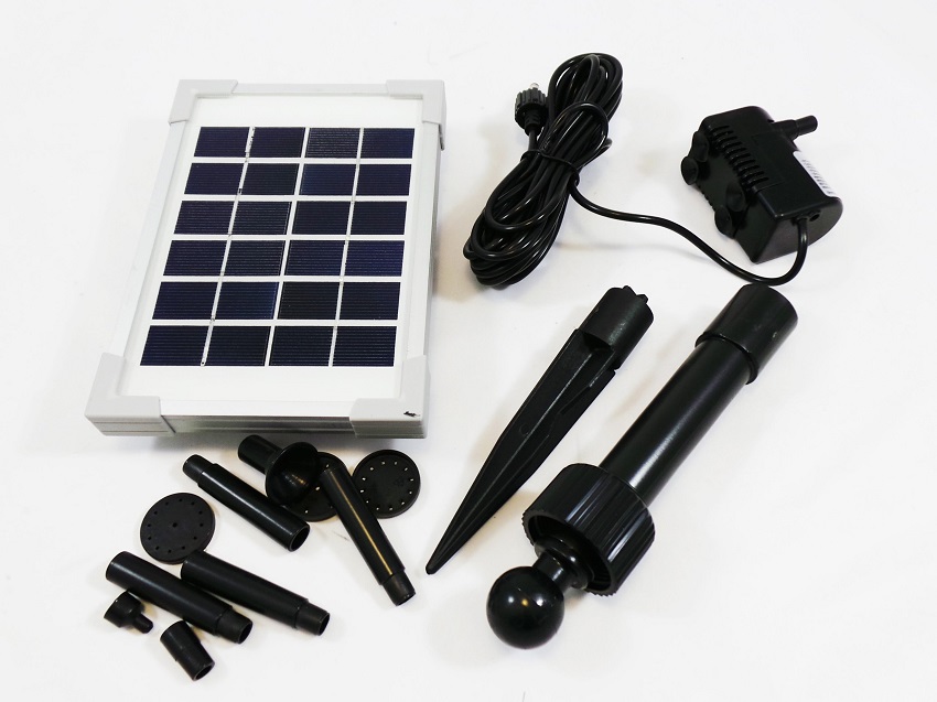 Solární fontána k zahradnímu jezírku SOLAR 2175 