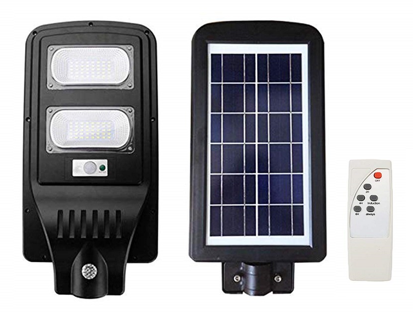 SL-60W Solární pouliční lampa PIR čidlo 60W