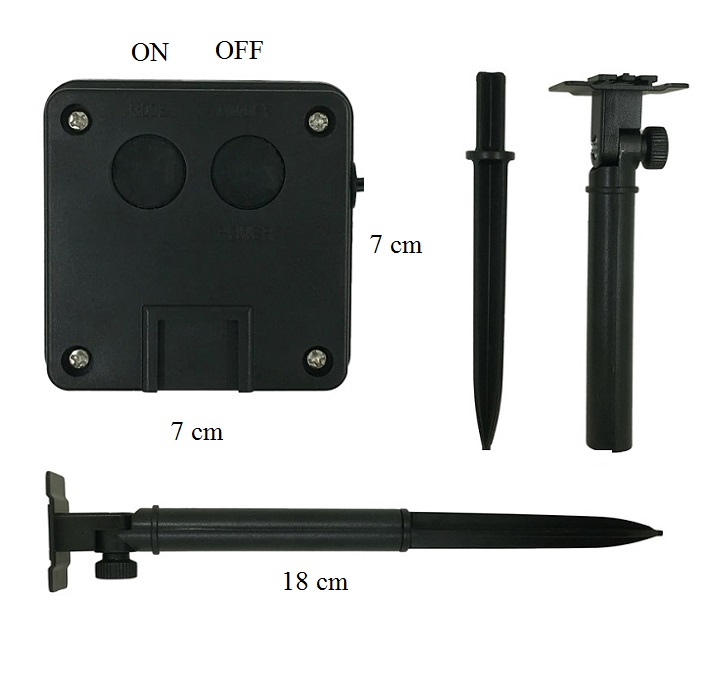 Solar 101/10 Solární vánoční hadice - čistá bílá, 100LED/12Metrů