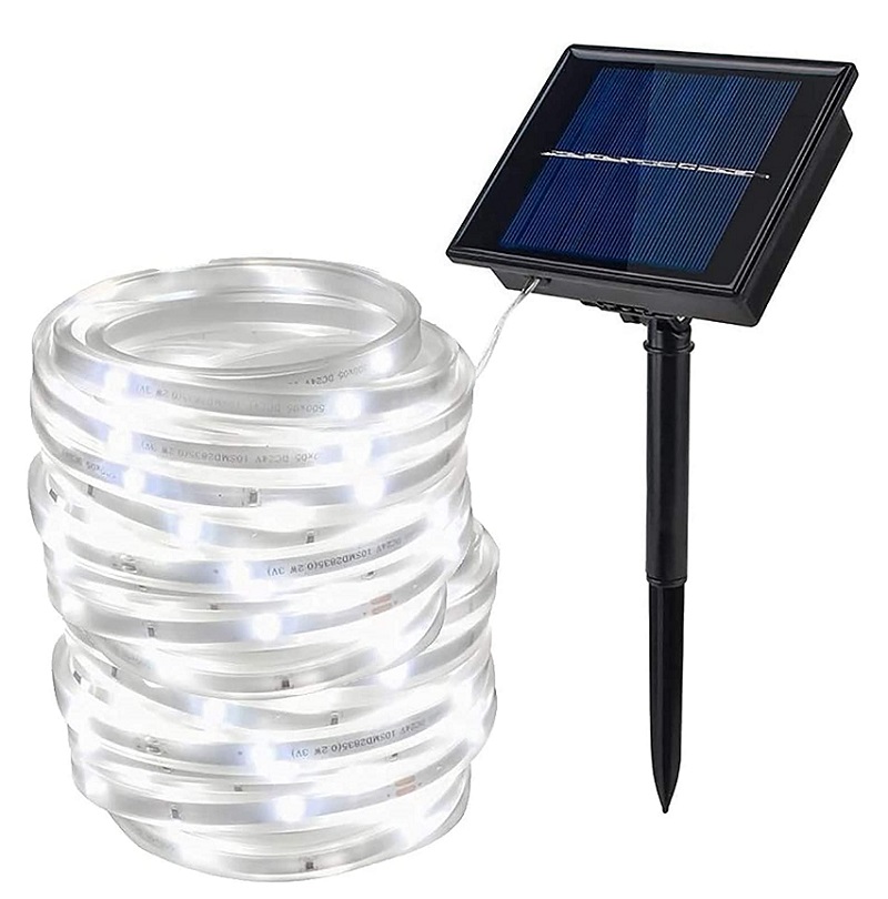 Lighting SN3531 Solární LED pásek čistá bílá 5metrů/100diod