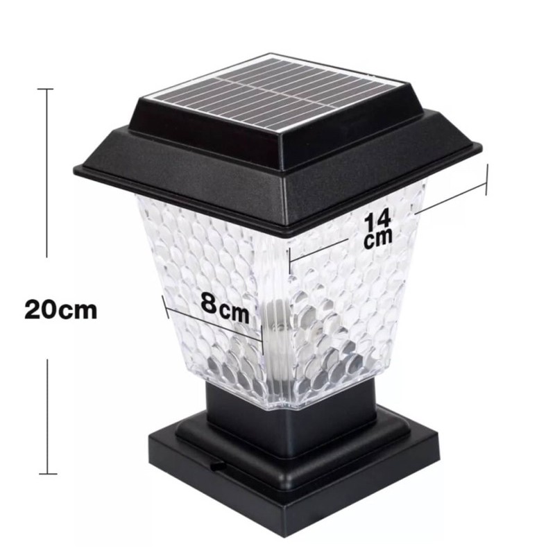 Solar S40B Solární lampa 40x LED