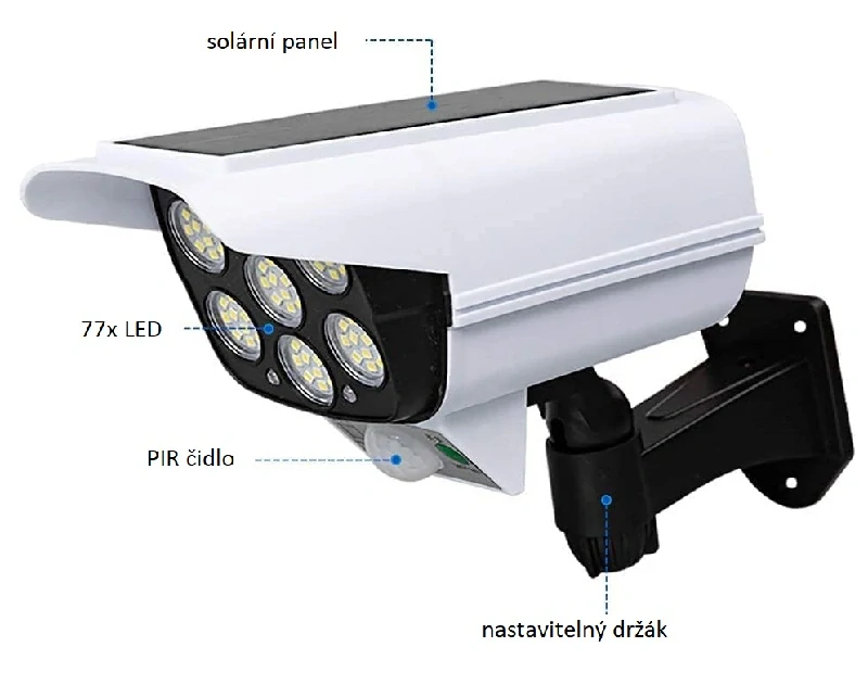 Solar 2177 Atrapa kamery solární