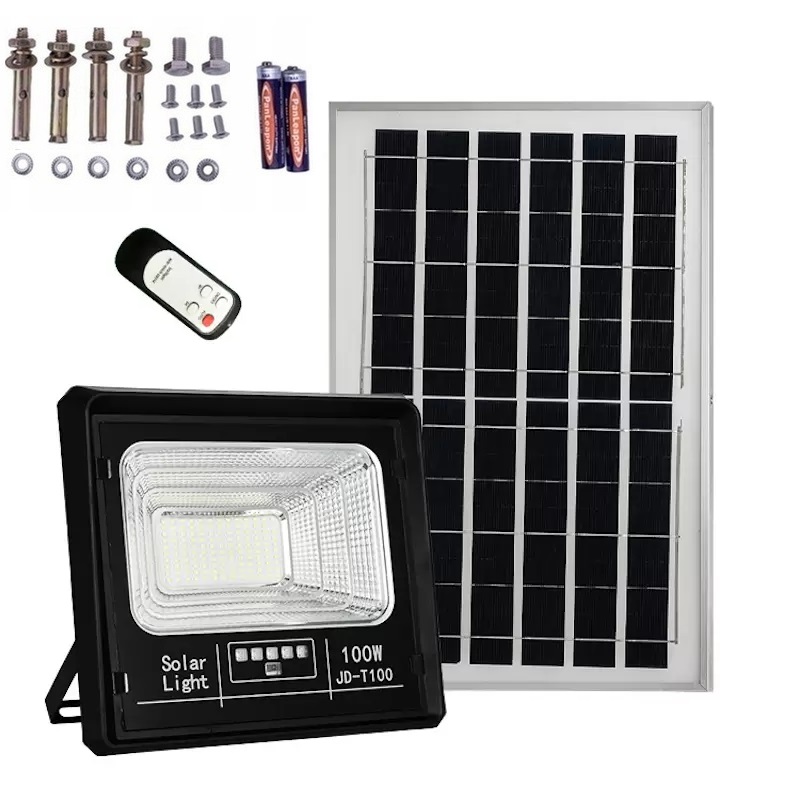 SOLAR SH156 Solární reflektor zahradní 100W, dálkový ovladač 