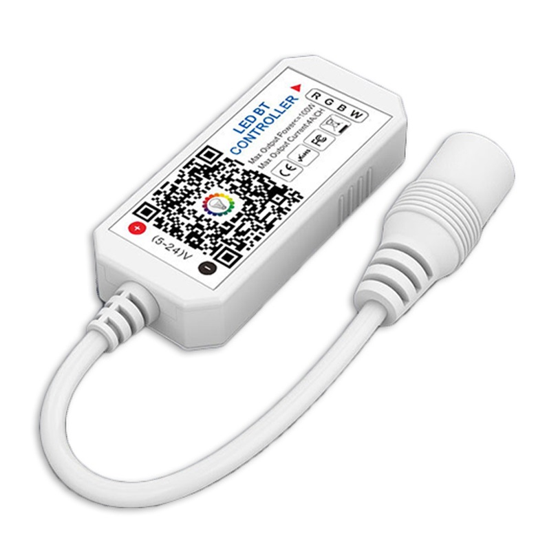 Bluetooth Ovladač pro LED pásky RGBW, pro Android, iOS