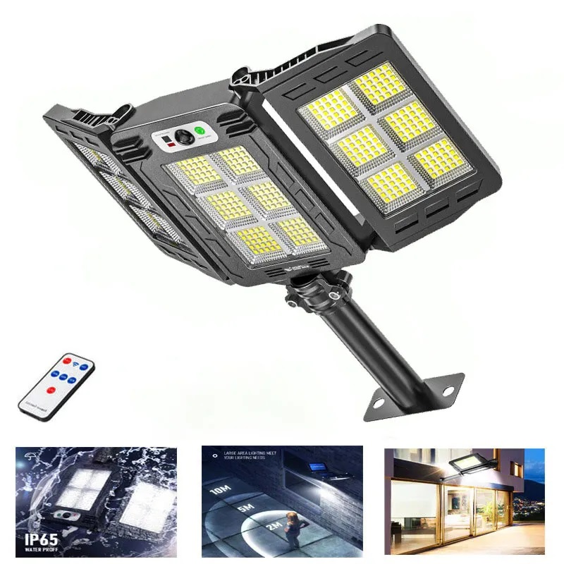 Solar 450 Solární světlo s PIR čidlem pohybu 450 LED diod