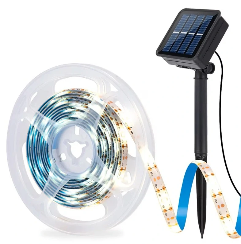 Lighting SN3832 Solární LED pásek teplá bílá 8metrů/240diod