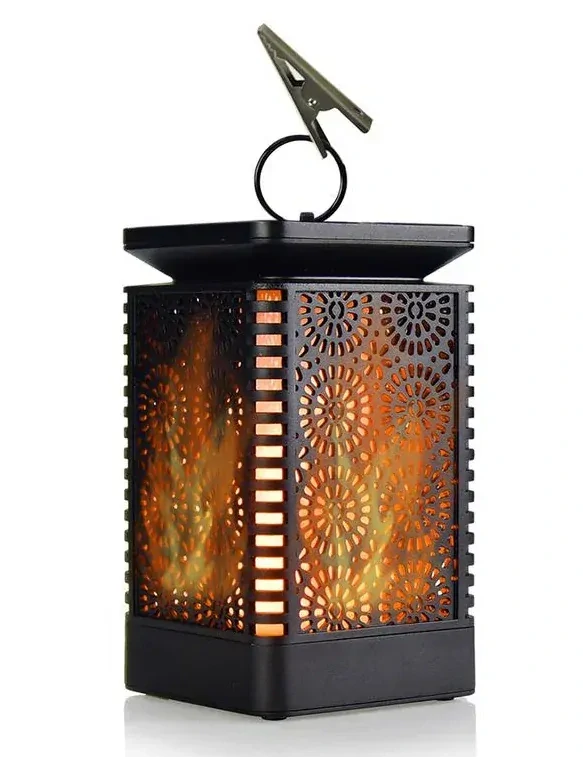 Solar SS12K Solární zahradní světlo imitace ohně 12x LED