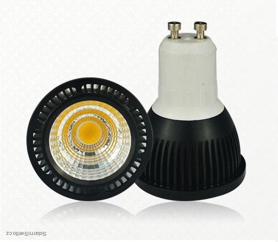 LED žárovka GU10 LED Light COB 4W teplá bílá