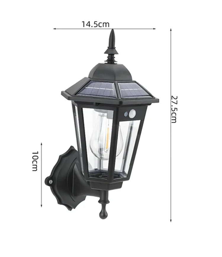 Solar COB11 Solární zahradní lampa teplá bílá