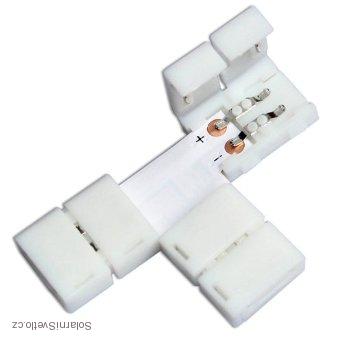 Spojka LED pásku T - 8 mm