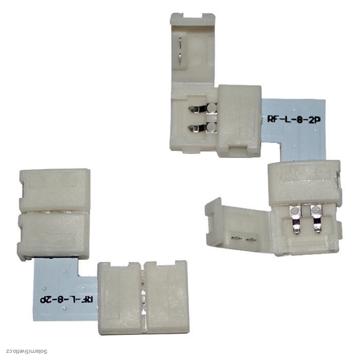 Spojka LED pásku L, RGB - 10 mm