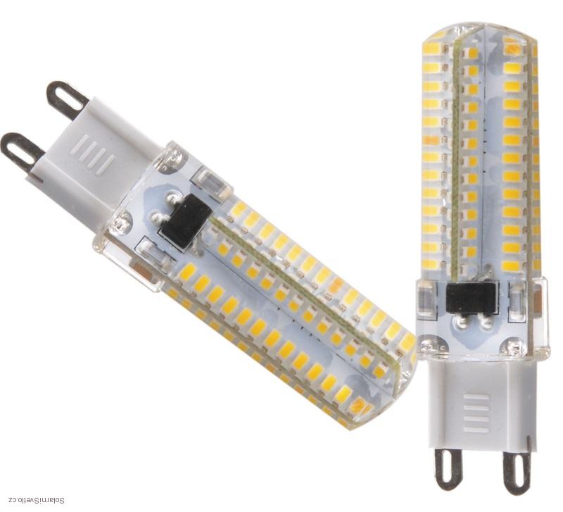 SMD Lighting LED žárovka G9 5W 104x SMD teplá bílá