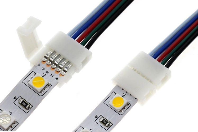 Konektor k LED pásku RGBW nepájivý 5x pin