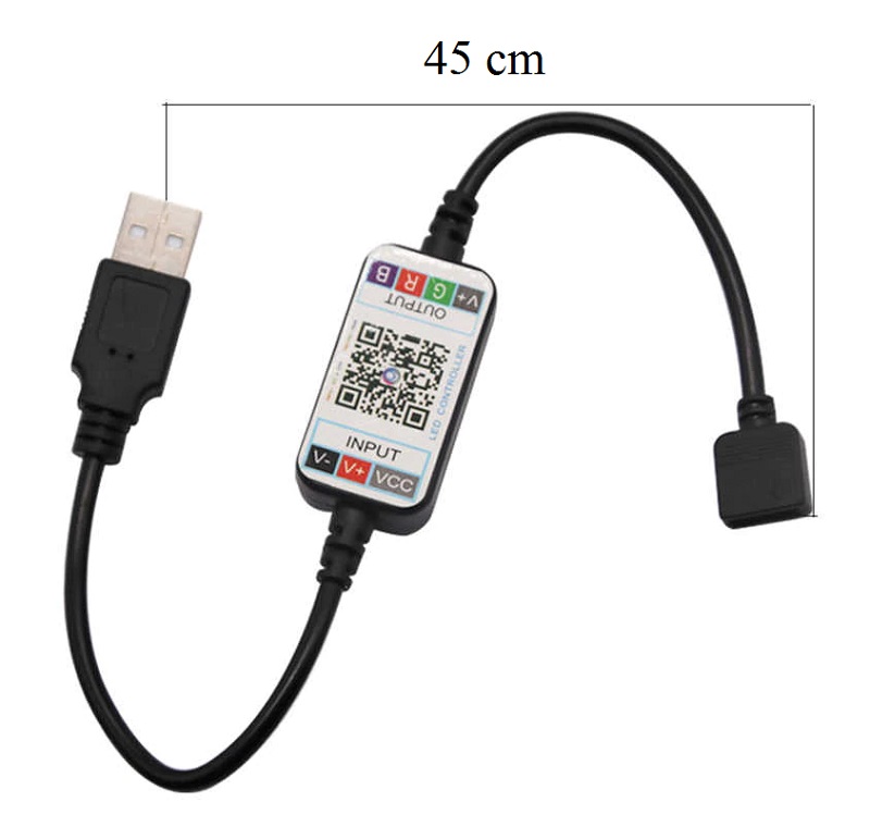 Bluetooth ovladač pro led pásky USB