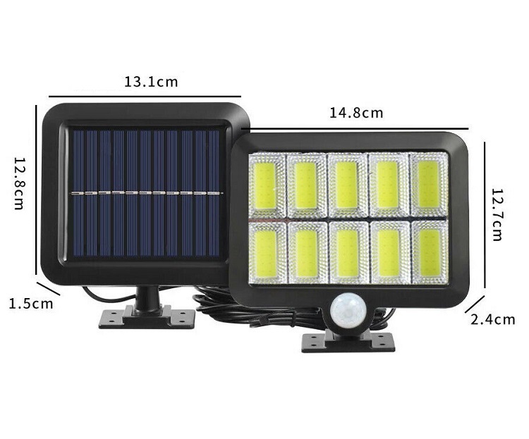 Solar 12 Zahradní solární světlo 12x LED COB