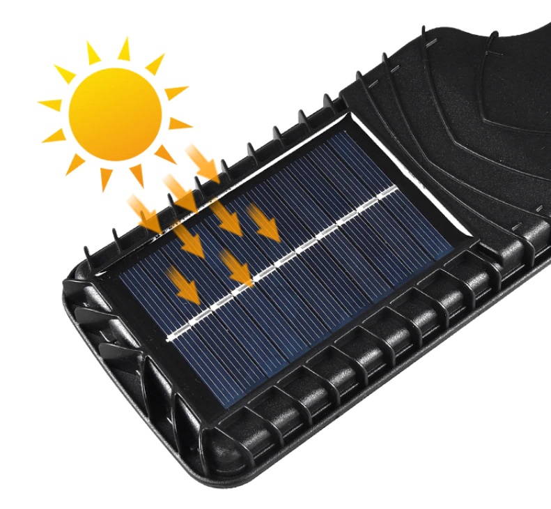 Solar S9 Solární světlo s PIR čidlem pohybu 9x LED COB dálkový ovladač