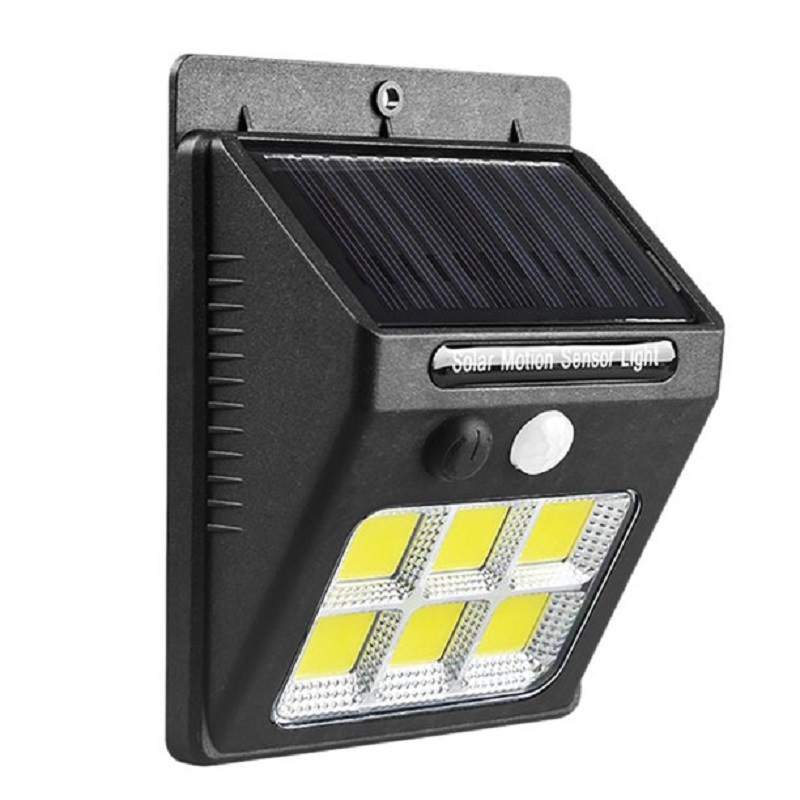 SOLAR SS6 Solární nástěnné světlo s PIR čidlem