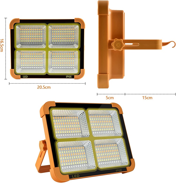 Solar SHP336 Solární přenosný halogen