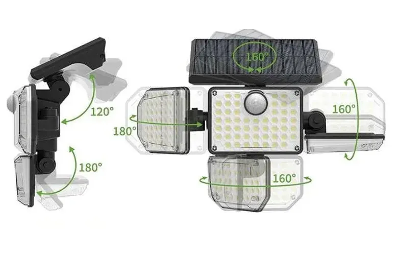 SOLAR S181 Solární nástěnné světlo s PIR čidlem