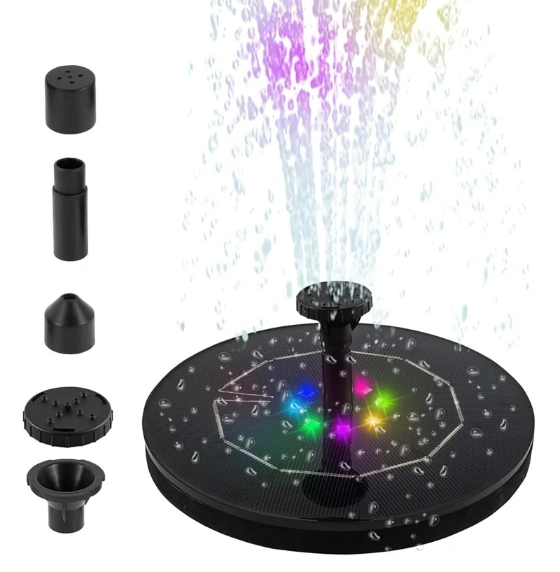 S/2408 Solární fontána s akumulátorem