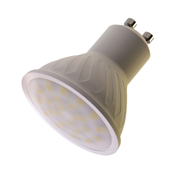 LED Light žárovka reflektorová 7W GU10 bílá