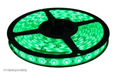 Lighting 35280505 LED pásek 3528 5 metrů voděodolný zelený