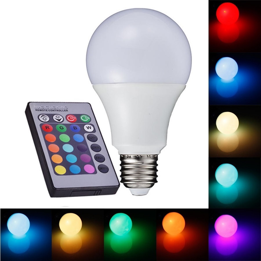 Light E/2707 LED žárovka RGB E27 7W