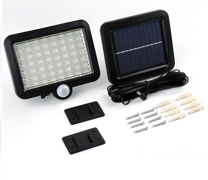 Solární světlo s PIR čidlem pohybu, PIR56